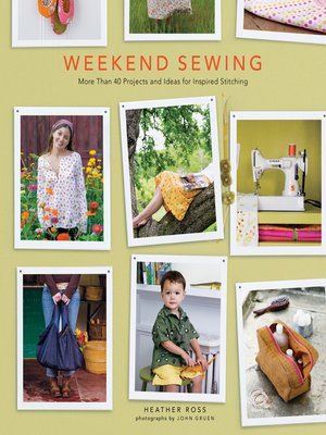 cover image of Weekend Sewing